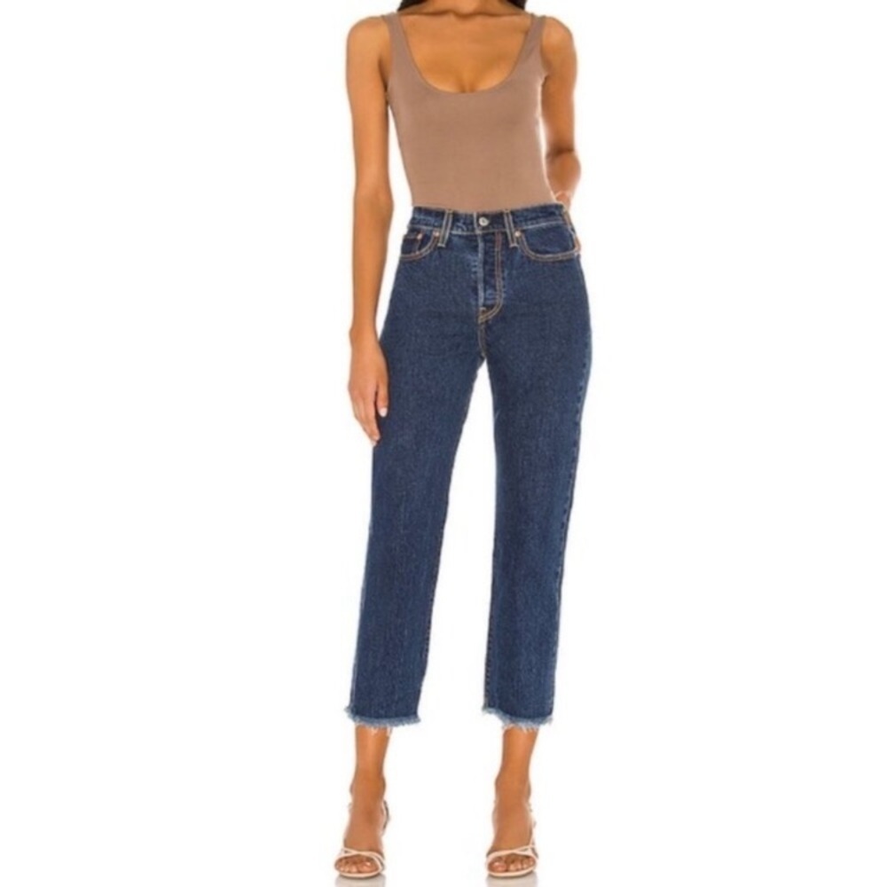 Levi's Wedgie‎ Straight Style Below The Belt Medium Wash
